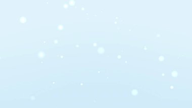 Soyut Mavi Bokeh Işıldayan Işık Parçacıklarıyla Parlak Arkaplan