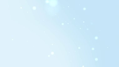 Açık Mavi Gradyan Parıltı Parçacık Arkaplanı Hafif Yüzen Parıltı Efekti