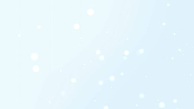 Minimum Mavi Gradyan Arkaplanı Hafif Işıltı ve Süzülen Işık Parçacıkları