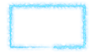 Neon Mavisi Parlayan Webcam Kaplama Çerçevesi Elektrik Işığı Kenar Döngüsüyle