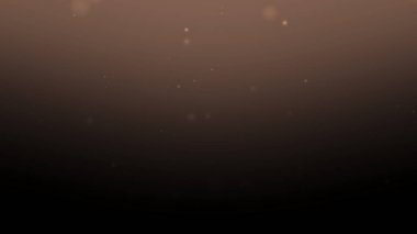 Hafif Parıltı Tozu ve Hafif Bokeh Efekti ile Yumuşak Kahverengi Gradyan Arkaplanı