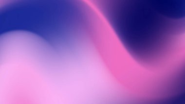 Yumuşak Soyut Mavi ve Pembe Gradyan Akışkan Işık Şekilleriyle Arkaplan