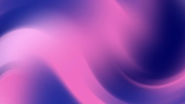 Pembe Mor ve Mavi Akan Işık Şekilleriyle Soyut Düz Gradyan Arkaplan