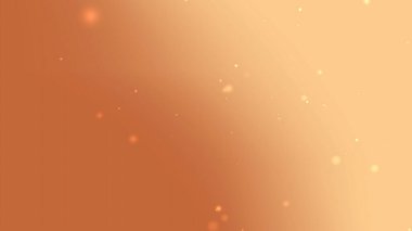 Yumuşak Şeftali Portakal Gradyan Arkaplan Animasyonu Rüya Işığı Efekti