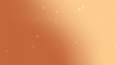Yumuşak Kehribar Işık Gradyanı Yüzen Parıldayan Parçacıklar Soyut Görsel Arkaplan