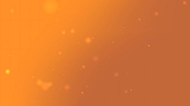 Nazik Parıltı Parçacıkları Özgün Arkaplan Kompozisyonu ile Altın Portakal Gradyanı