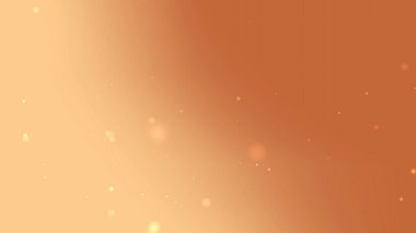 Modern Tasarım Kullanımı için Yumuşak Parça Parçacıkları ile Turuncu Gradyan Arkaplanı