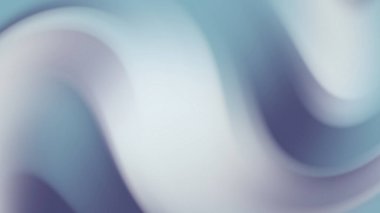 Yumuşak Mavi Soyut Dalga Arkaplanı Yumuşak Gradyan Akışı ve Modern Görüntü