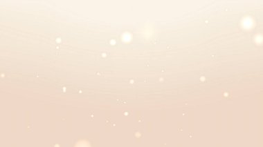 Yumuşak Işık Noktaları ve Soyut Yüzen Parçacıklar ile Tarafsız Parlak Arkaplan