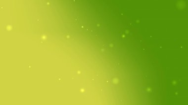 Soft Green Gradient Background With Floating Sparkle Particles And Smooth Light Glow