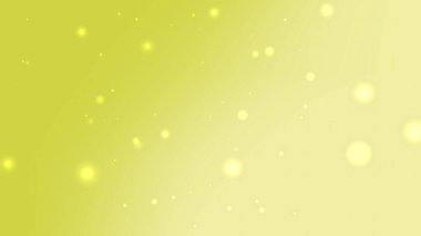 Kireç Yeşil Soyut Arkaplan Hafif Işıldayan Parçacıklar Hareketi