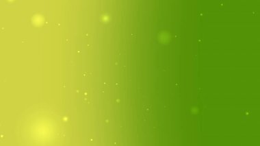 Natural Green Gradient Background With Soft Glowing Particles And Light Dust Effect