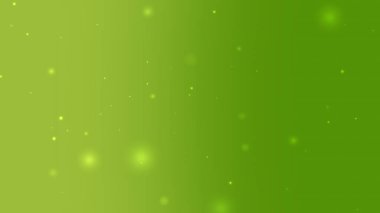 Soft Green Gradient Background With Floating Sparkle Particles For Modern Design