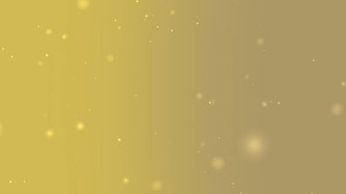 Altın Gradyan Parıltı Parçacık Arkaplan Animasyonu Lüks Olay ve Kutlama Tasarımı