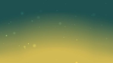 Teal ve Altın Gradyan, Modern Olay Görsel Teması İçin Parıltı Parçacık Arkaplan Canlandırması