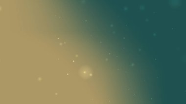 Çapraz Altın ve Teal Soyut Gradyan Arkaplanı Yüzen Işık Işıltılarıyla