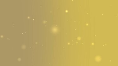 Altın Soyut Gradyan Arkaplanı Yumuşak Parıldayan Parçacıklar