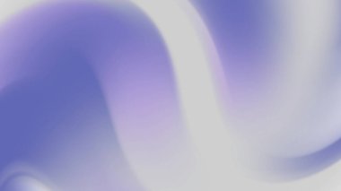 Yumuşak Mor Mavi Soyut Gradyan Arkaplan Yumuşak Akan Şekiller ve Sakin Ruh Haliyle