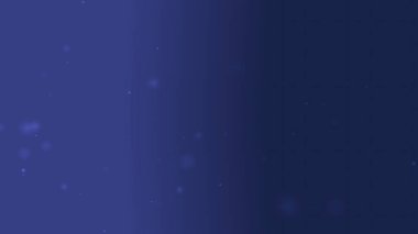 Blue Gradient Abstract Background With Floating Light Particles And Soft Glow