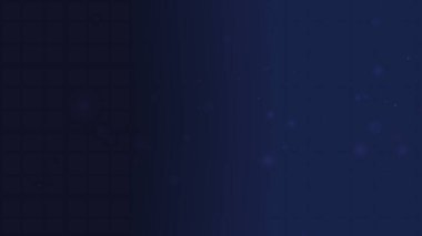 Blue Abstract Background With Flowing Light Particles And Gradient