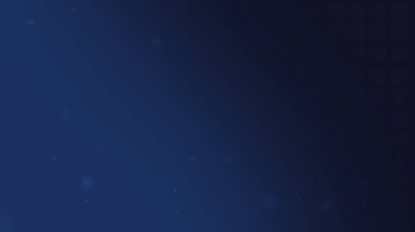 Blue Gradient Background With Soft Floating Light Dust And Calm Motion