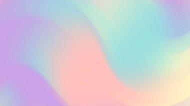 Yaratıcı projeler için yumuşak akış şekilleri olan yumuşak pastel dalga gradyan arkaplanı