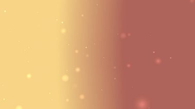 Golden Yellow and Soft Red Gradient Background with Floating Sparkle Light