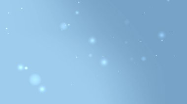 Temiz Modern Soyut Biçimli Mavi Parıltı Parçacık Arkaplan Döngüsü