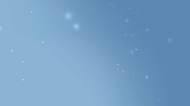 Abstract Blue Sparkling Particle Background With Smooth Gradient And Elegant Light Depth