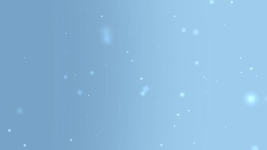 Blue Vertical Gradient Background With Floating Sparkle Light And Smooth Blur