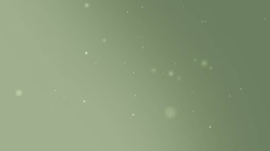 Yumuşak Yeşil Arkaplan Hafif Işık Parçacıkları ve Yumuşak Gradyan