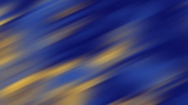 Yumuşak Akış Şekilli Soyut Mavi ve Sarı Gradyan