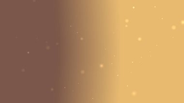 Kahverengiden Altın Gradyan Arkaplanına Lüks Tasarım İçin Yumuşak Parıltı Parçacıkları