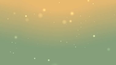 Zarif Tasarım İçin Yüzen Parıldayan Parçacıklarla Yumuşak Altın Renk Arkaplanı