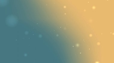 Blue Gold Gradient Abstract Background With Gentle Sparkle Particles For Luxury Visual