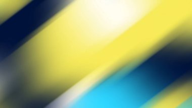 Dinamik Sarı ve Mavi Soyut Işık Gradyan Arkaplanı Çapraz Hareketli