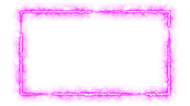 Alfadaki Işıltılı Enerji Sınırı ile Yumuşak Neon Pembe Çerçeve Kaplama Canlandırması