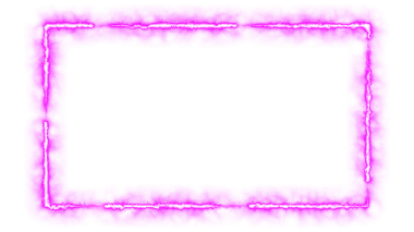 Şeffaf Alfa ile Webcam için Pembe Elektrikli Parlak Çerçeve Kaplama Canlandırma Döngüsü