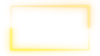 Altın Sarı Neon Neon Webcam Kaplama Çerçevesi Yumuşak Parlak Işık Canlandırma Döngüsü