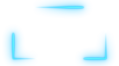 Yuvarlak Işık Şekli Alfa Döngüsü ile beyaz Cyan Neon Webcam Kaplama Çerçevesi