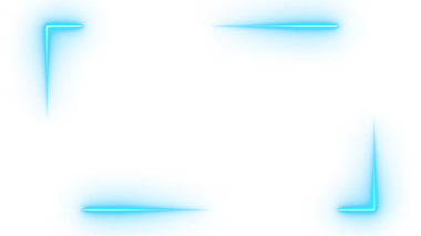 Yuvarlak Işık Şekli Alfa Döngüsü ile Cyan beyaz Neon Webcam Kaplama Çerçevesi