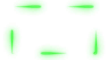 Webcam ve Video Düzeni için Yeşil Beyaz Neon Kaplama Çerçevesi CanlandırmasıName