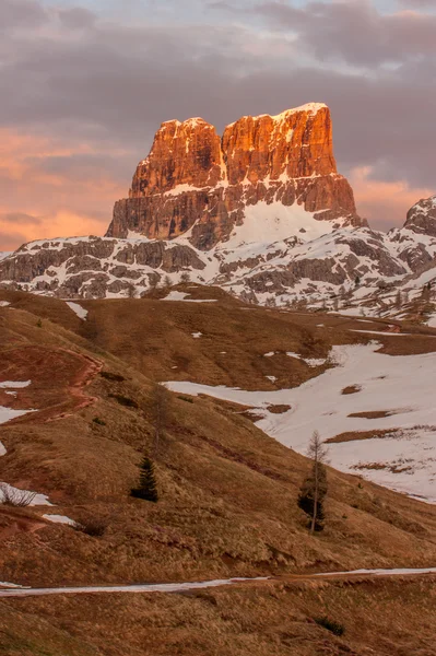 Kő Dolomitok-Olaszország — Stock Fotó