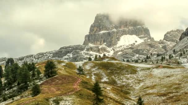 Dolomite time lapse — Stock Video