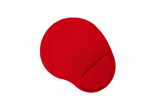 Tapis Ergonomique Rouge Isolé Sur Fond Blanc Image En Vente