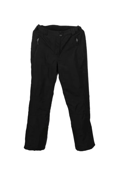 Pantalon Imperméable Coupe Vent Noir Isolé Sur Fond Blanc Images De Stock Libres De Droits