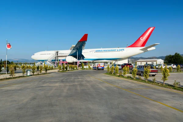 Burhanyje Türkei August 2017 Airbus Burhaniye Ucak Cafe Restaurant Das — Stockfoto