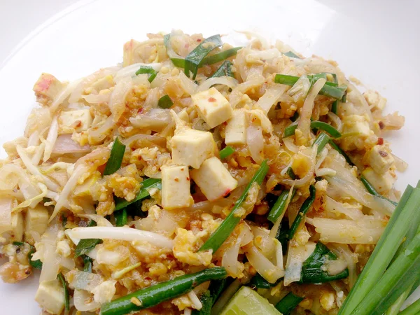 豆腐、甘い大根とカレー ・ タイのジャスミン米、ベジタリアン食品健康食品 — ストック写真