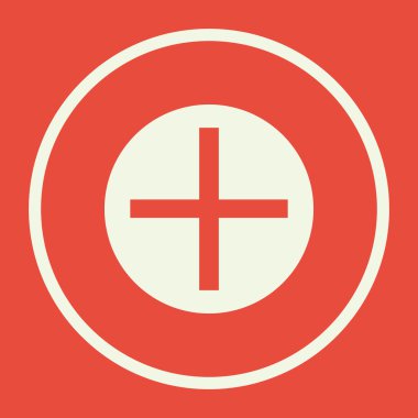 artı simgesi, pozitif sembol