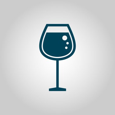 Cam kutsal kişilerin resmi, gri arka plan, mavi anahat, büyük boy sembolü